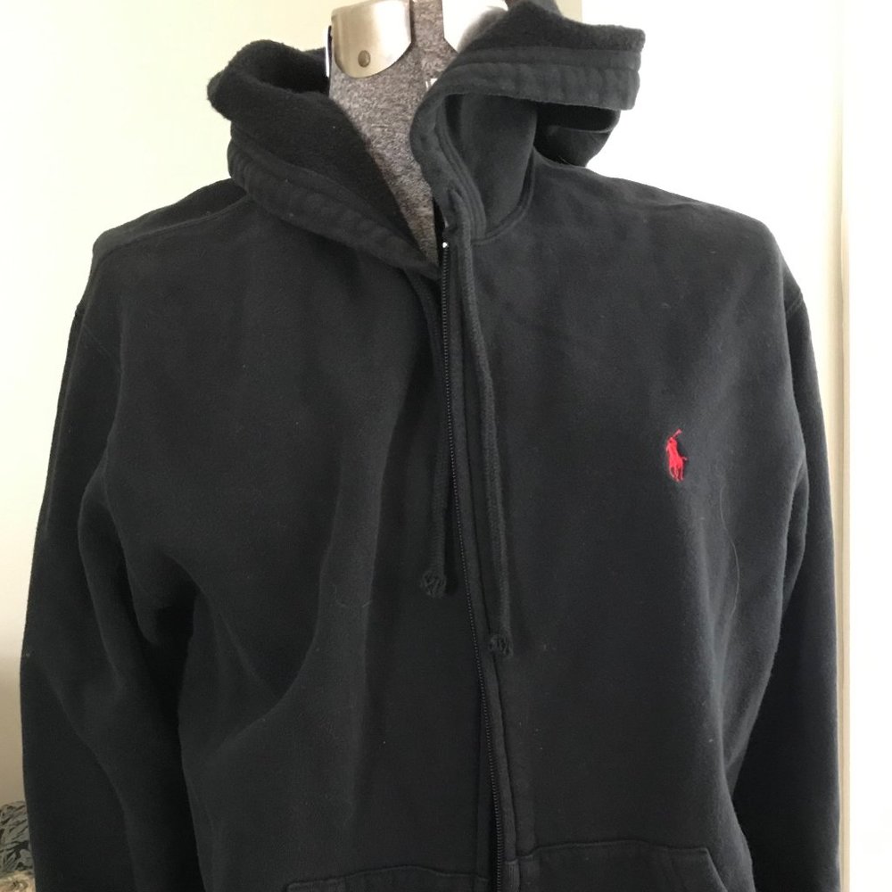 100% Cotton Black Hoodie